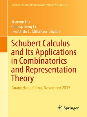 cover image of Schubert Calculus and Its Applications in Combinatorics and Representation Theory